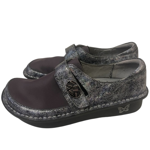 Women's ALEGRIA Ice Ice Baby Shoes in Black and Gray - Picture 2 of 8